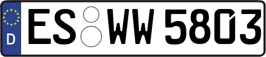 ES-WW5803