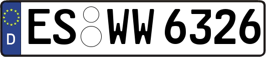 ES-WW6326