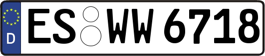 ES-WW6718