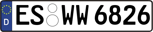ES-WW6826