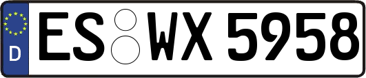 ES-WX5958