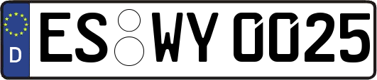 ES-WY0025