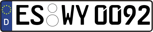ES-WY0092