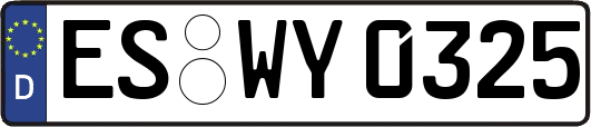 ES-WY0325