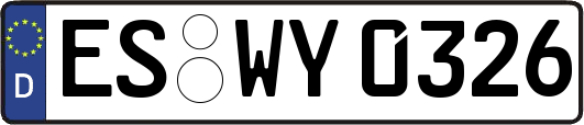 ES-WY0326
