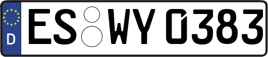 ES-WY0383