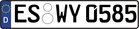 ES-WY0585