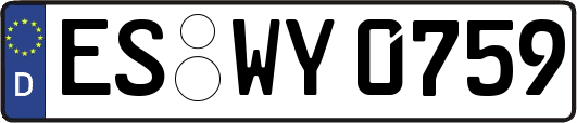 ES-WY0759