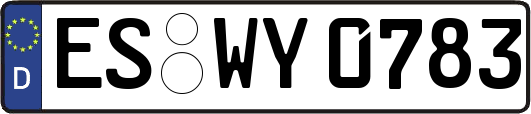 ES-WY0783