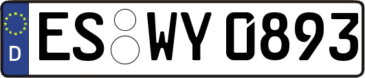 ES-WY0893