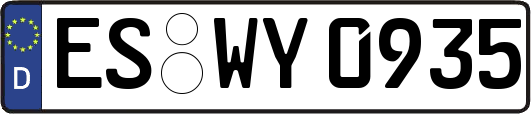 ES-WY0935