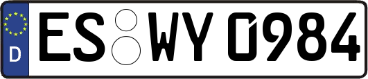ES-WY0984