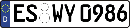 ES-WY0986