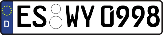 ES-WY0998