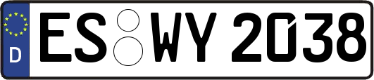 ES-WY2038