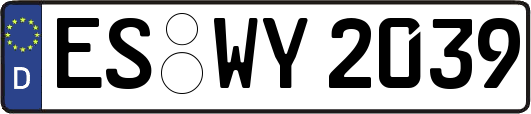 ES-WY2039