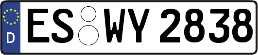 ES-WY2838