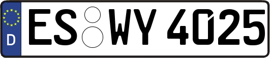 ES-WY4025