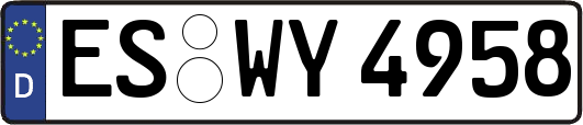 ES-WY4958