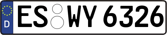 ES-WY6326