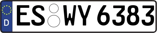 ES-WY6383