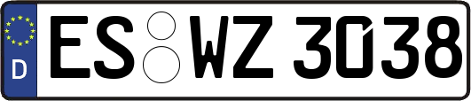 ES-WZ3038