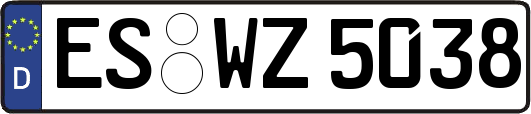 ES-WZ5038