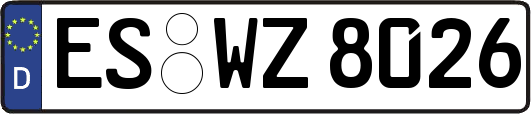 ES-WZ8026