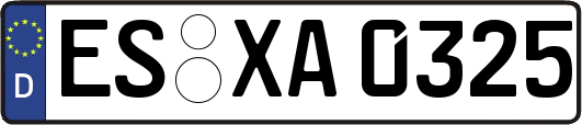 ES-XA0325