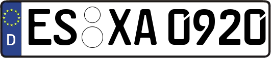 ES-XA0920