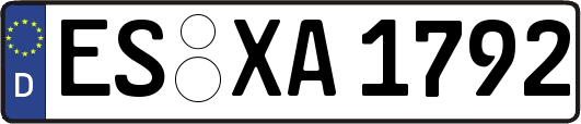 ES-XA1792