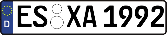 ES-XA1992