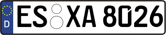 ES-XA8026