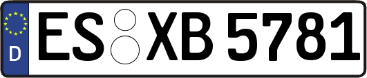 ES-XB5781