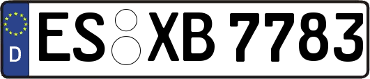 ES-XB7783