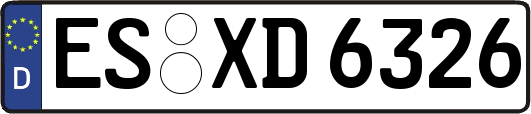 ES-XD6326