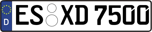 ES-XD7500