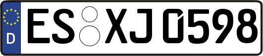 ES-XJ0598