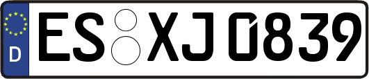 ES-XJ0839