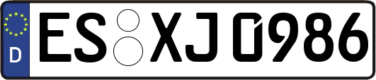 ES-XJ0986