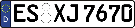 ES-XJ7670