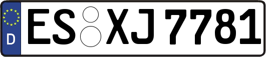 ES-XJ7781