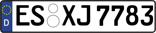 ES-XJ7783