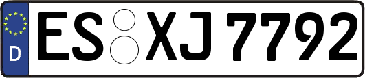 ES-XJ7792