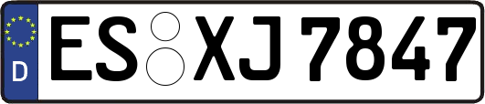 ES-XJ7847