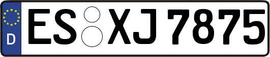 ES-XJ7875