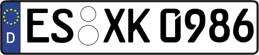 ES-XK0986