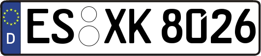 ES-XK8026