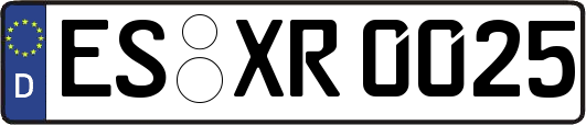 ES-XR0025