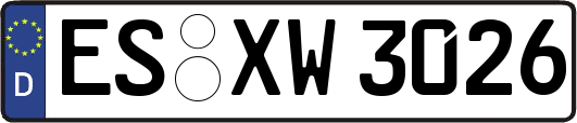 ES-XW3026